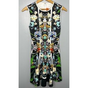 Floral Print Sleeveless Dress
